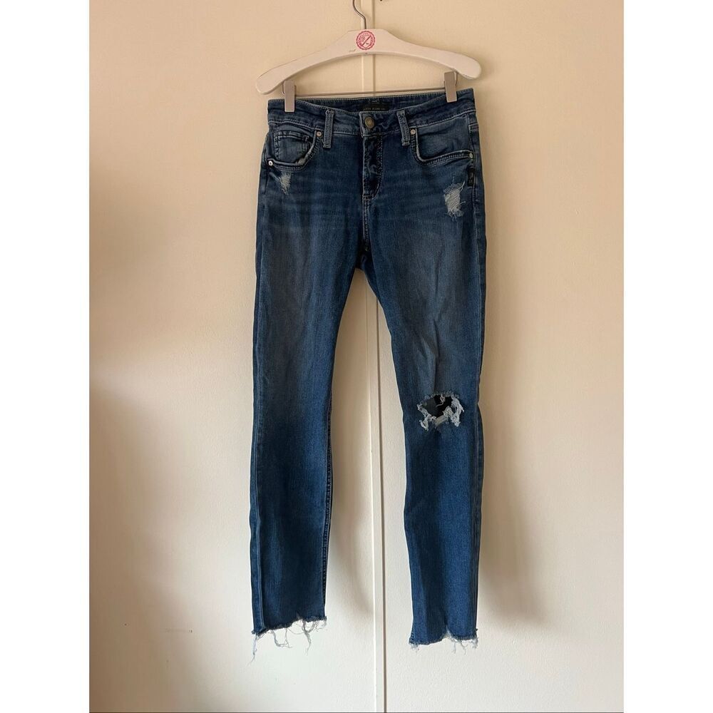 Silver Jeans Woman’s Size 28 Length 29 Boyfriend Jeans